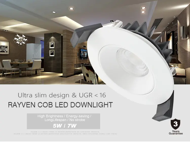 Advantages of COB LED Downlights Over Traditional Lighting Options