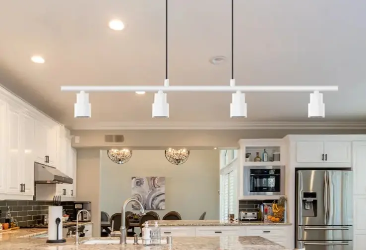 Ceiling Pendant Spot Light in Kitchen Area