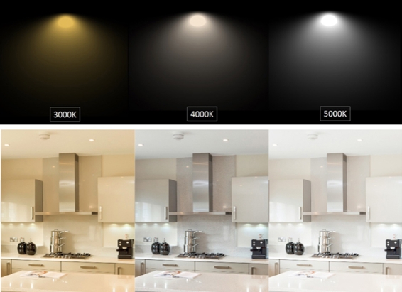 how do you light a kitchen with led downlight