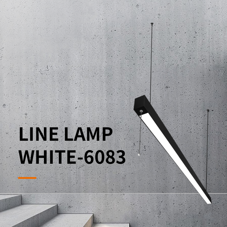 Commercial Office Shop Hanging Linkable Dimmable Led Linear Channel Light