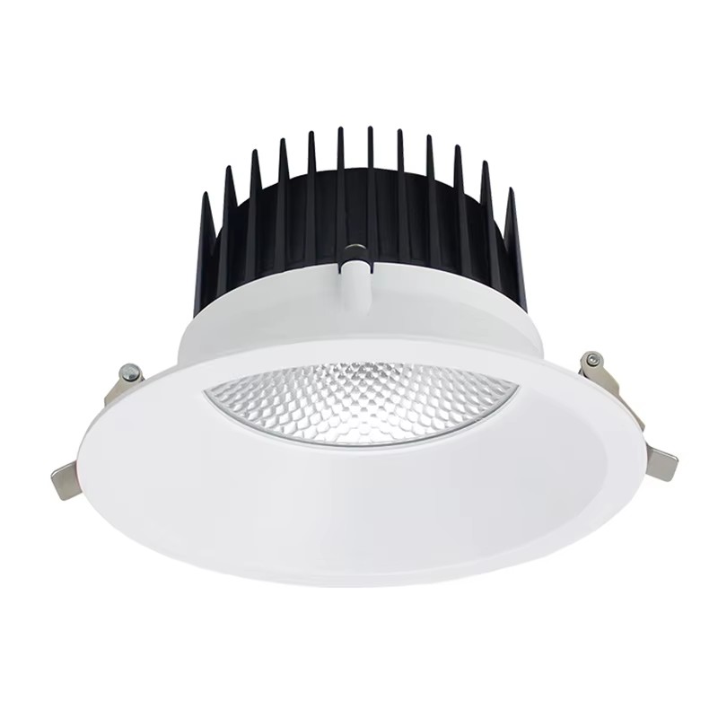 anti-glare recessed led adjustable cob trimless dimming comercial downlight