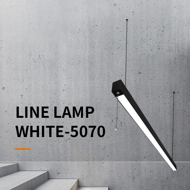 Commercial Office Home Ultra-thin LED Pendant Slim Tube Light and Surface Mounted Linear Light