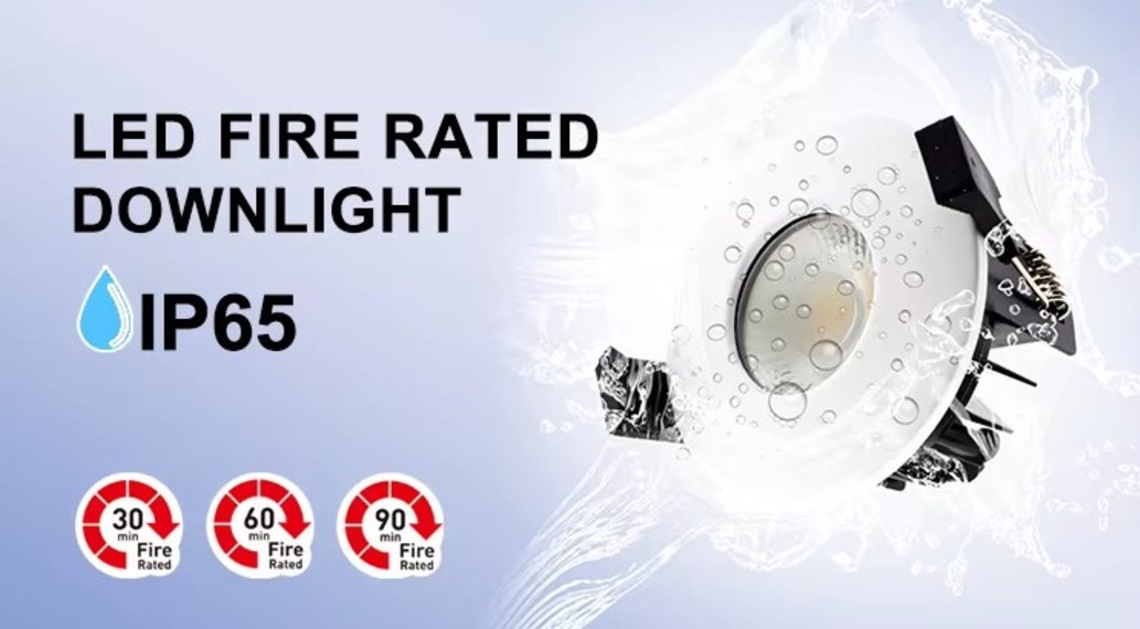 IP65 Fire-Rated Commercial Recessed Smart LED Light